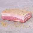 Panceta com lemon pepper
