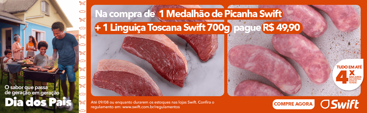 Kit Medalhão+Linguiça