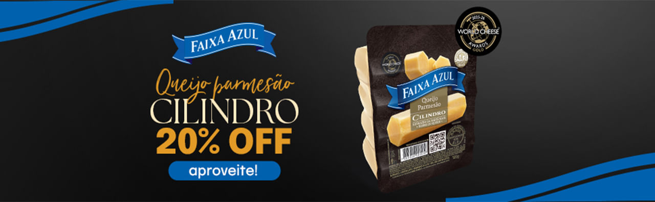 Cilindro Faixa Azul