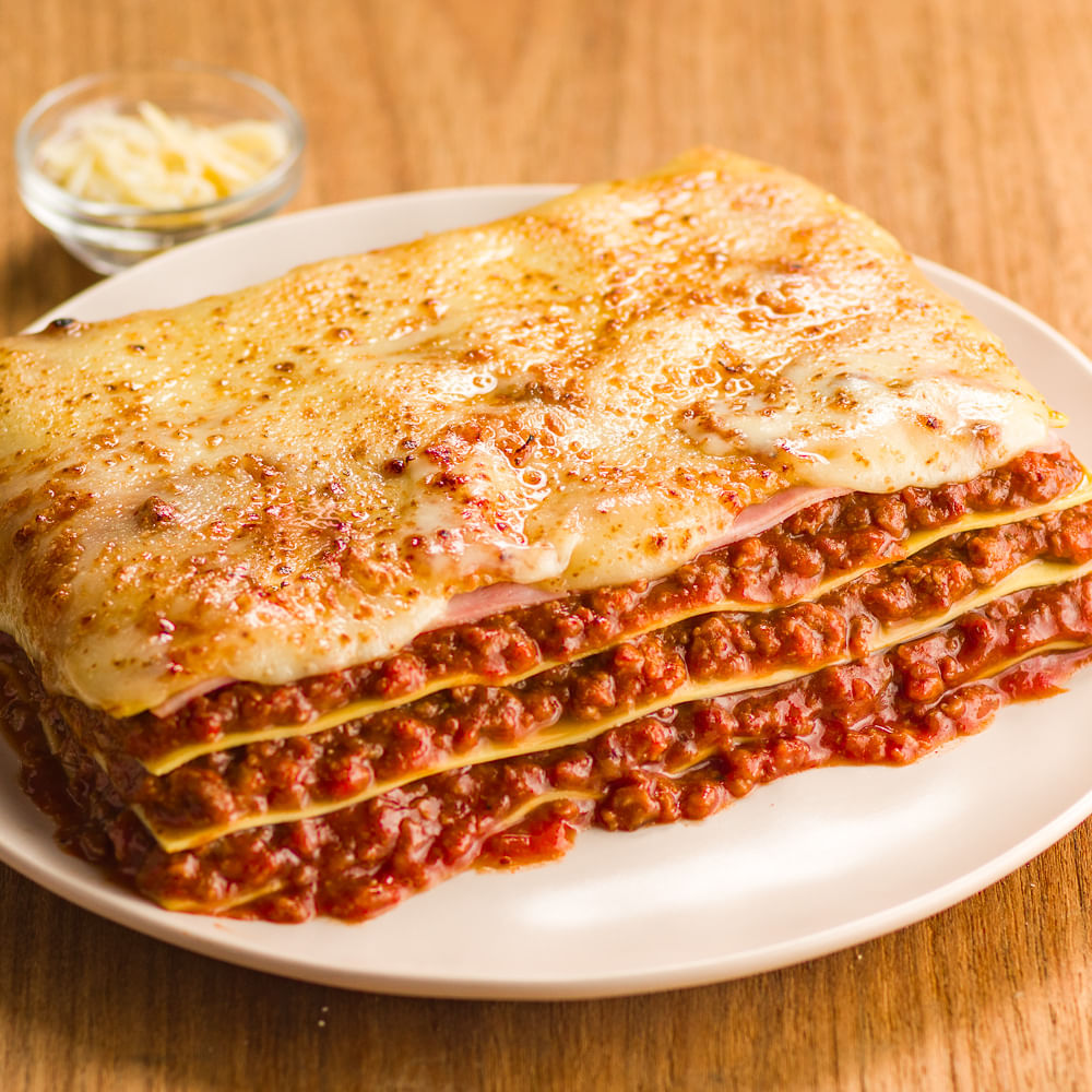 Receita de Lasanha Bolonhesa