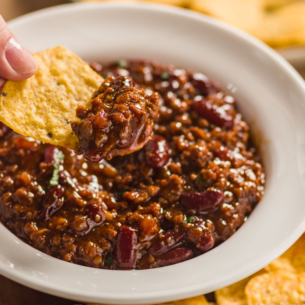 Receita de Chilli de carne moída