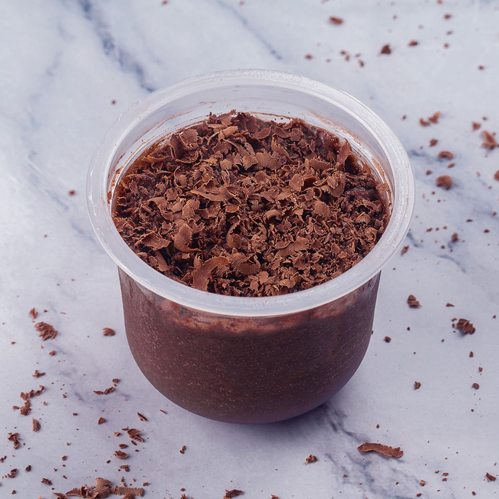 Receita de Mousse de Chocolate acompanhado de Castanha de Caju