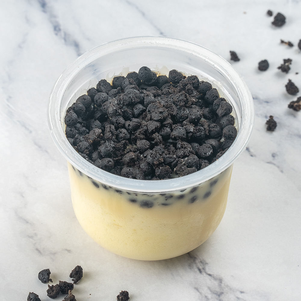 Receita de Mousse de Chocolate Branco com Biscoito