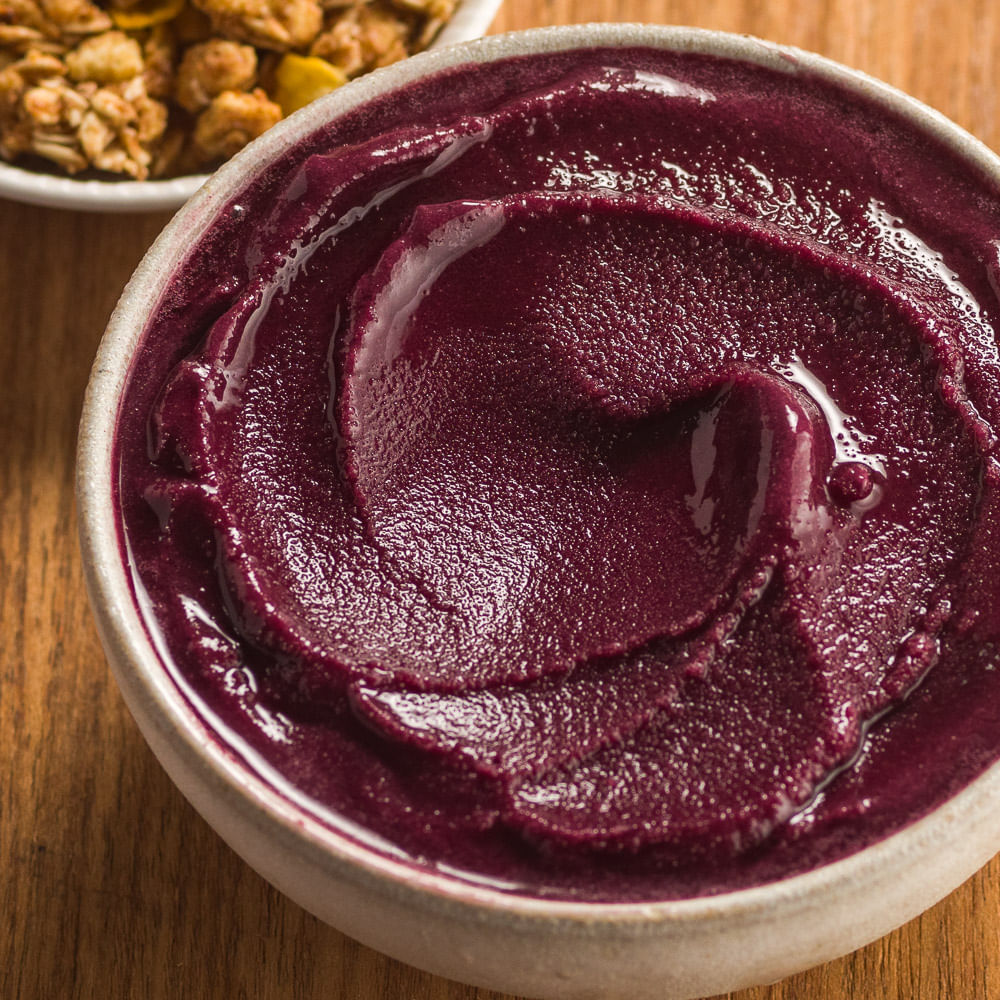 Receita de Açaí com Granola Caseira