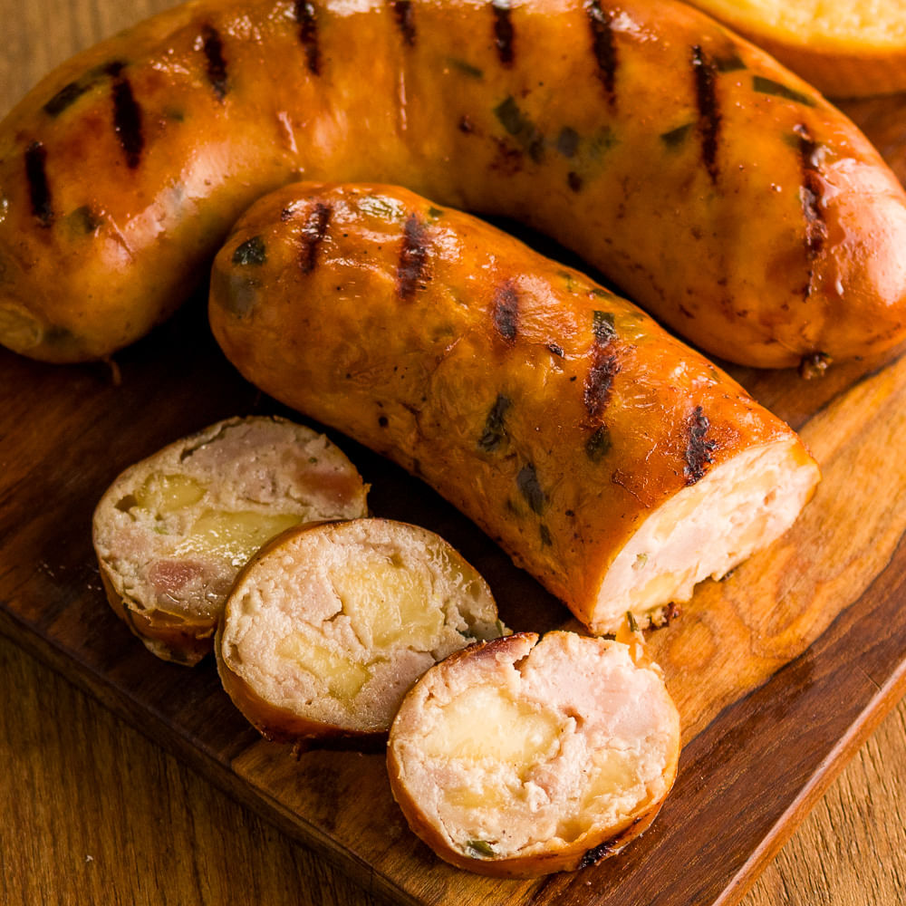 Receita de Linguiça Cuiabana de Frango na Brasa