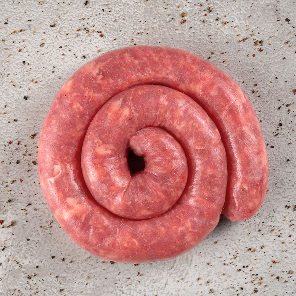 Receita De Linguiça de Pernil com Alho acompanhado de Vinagrete de Banana da Terra