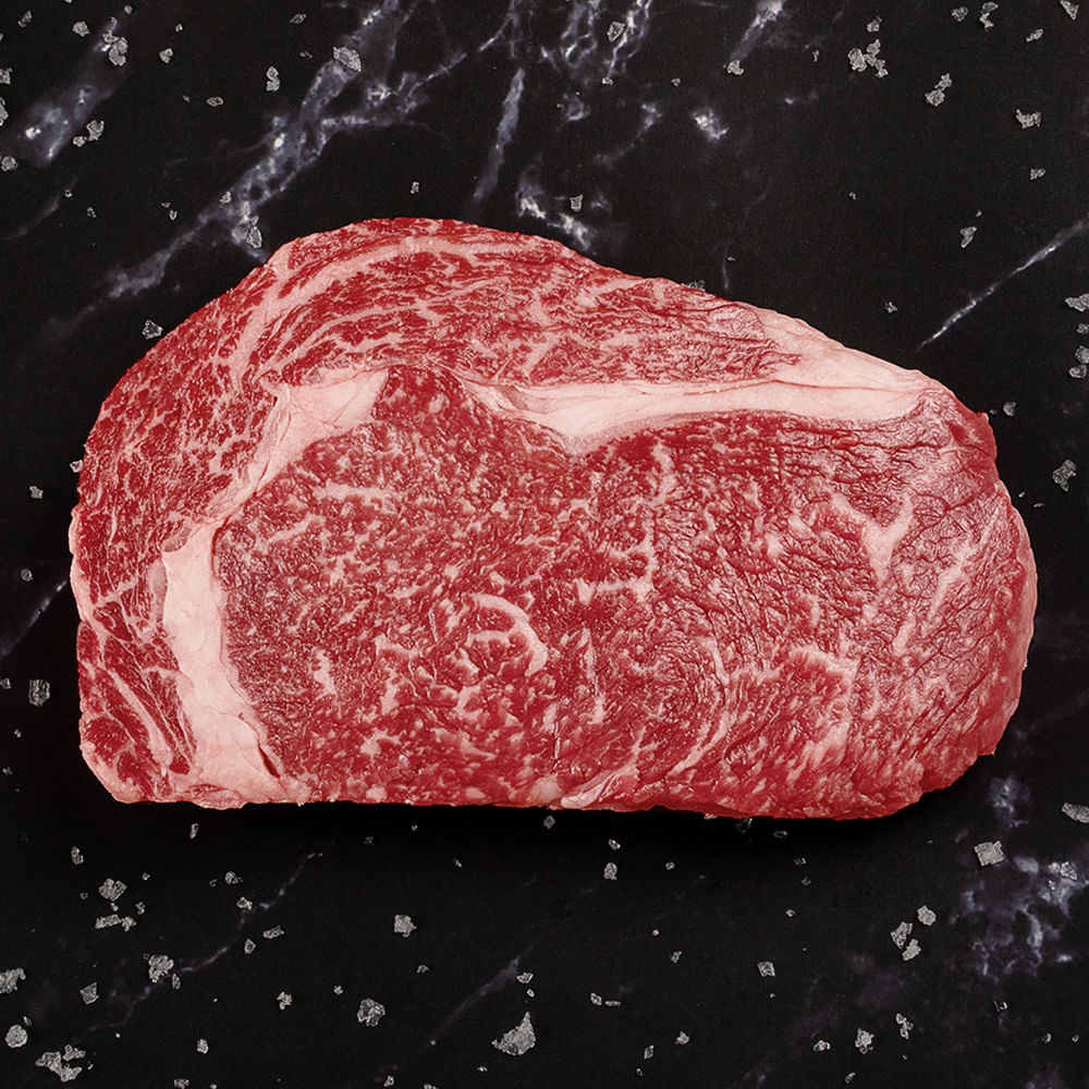 Receita de Bife ancho com aspargos na brasa