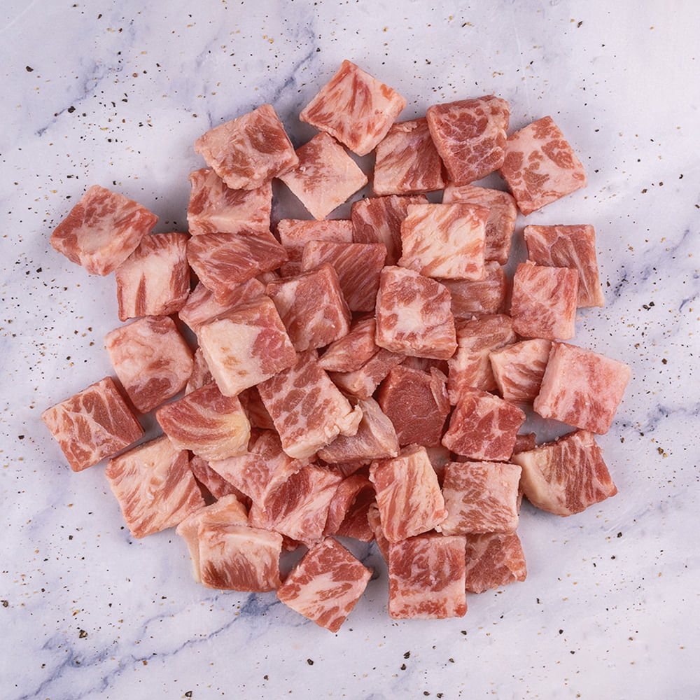 Receita de Iscas de cupim com legumes ao molho