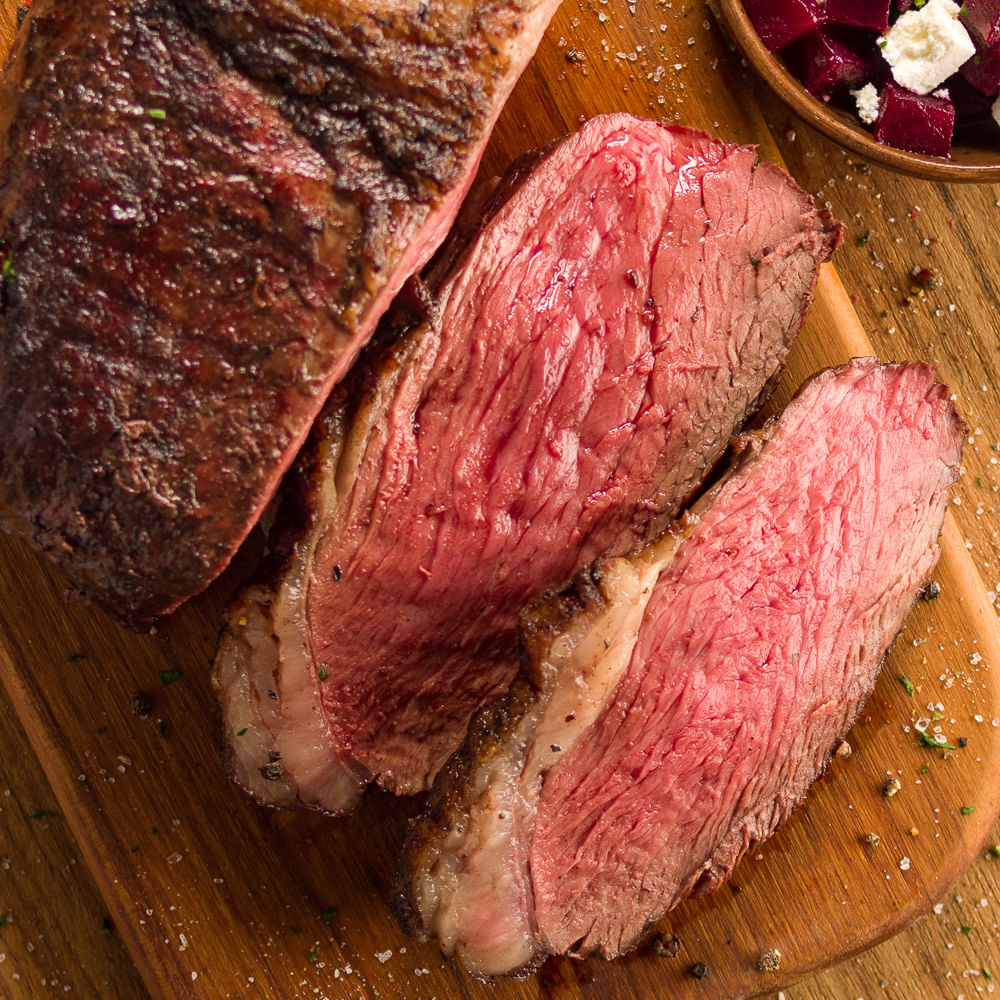 Receita de Baby Beef com salada de Beterraba com Queijo de Cabra