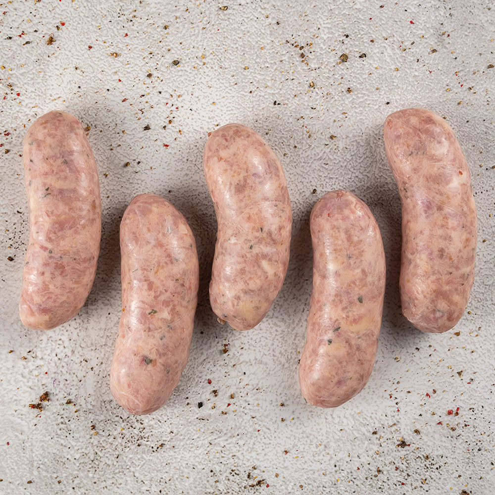 Receita De Linguiça de Frango e Bacon acompanhado de Molho de Tomate Seco e Alho