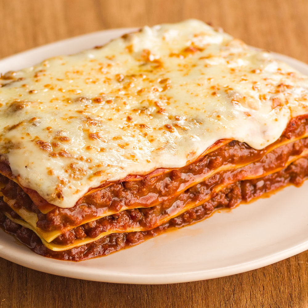Receita de Lasanha à Bolonhesa