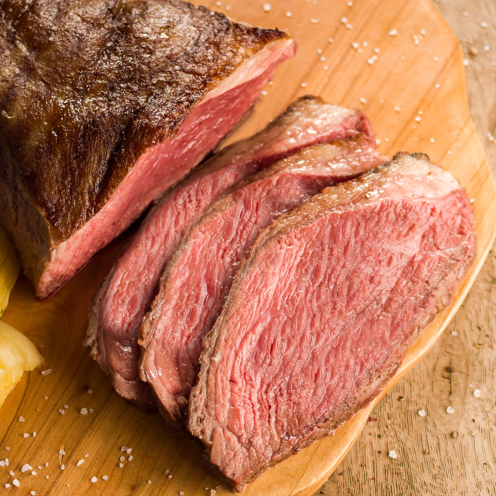 Receita de Picanha com mandioca na manteiga