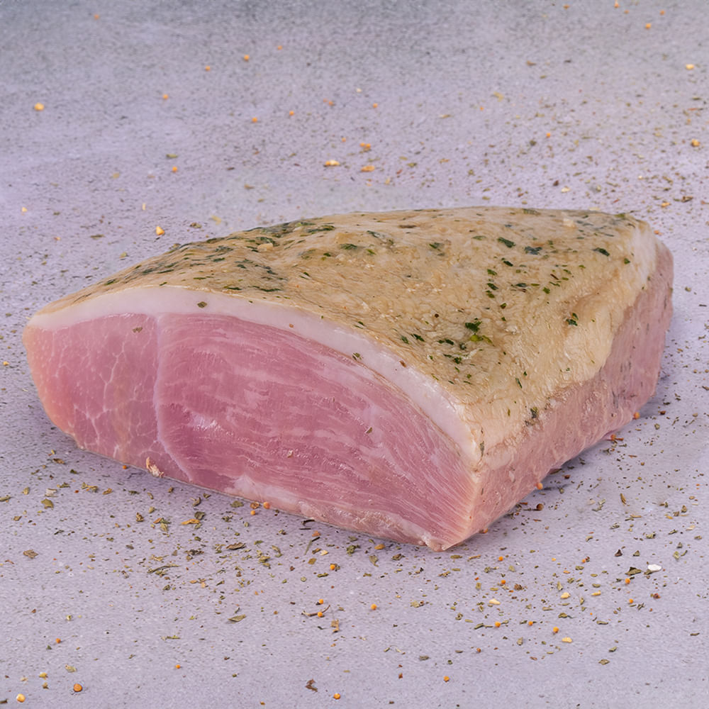 Receita de Picanha Suína com Polenta Frita