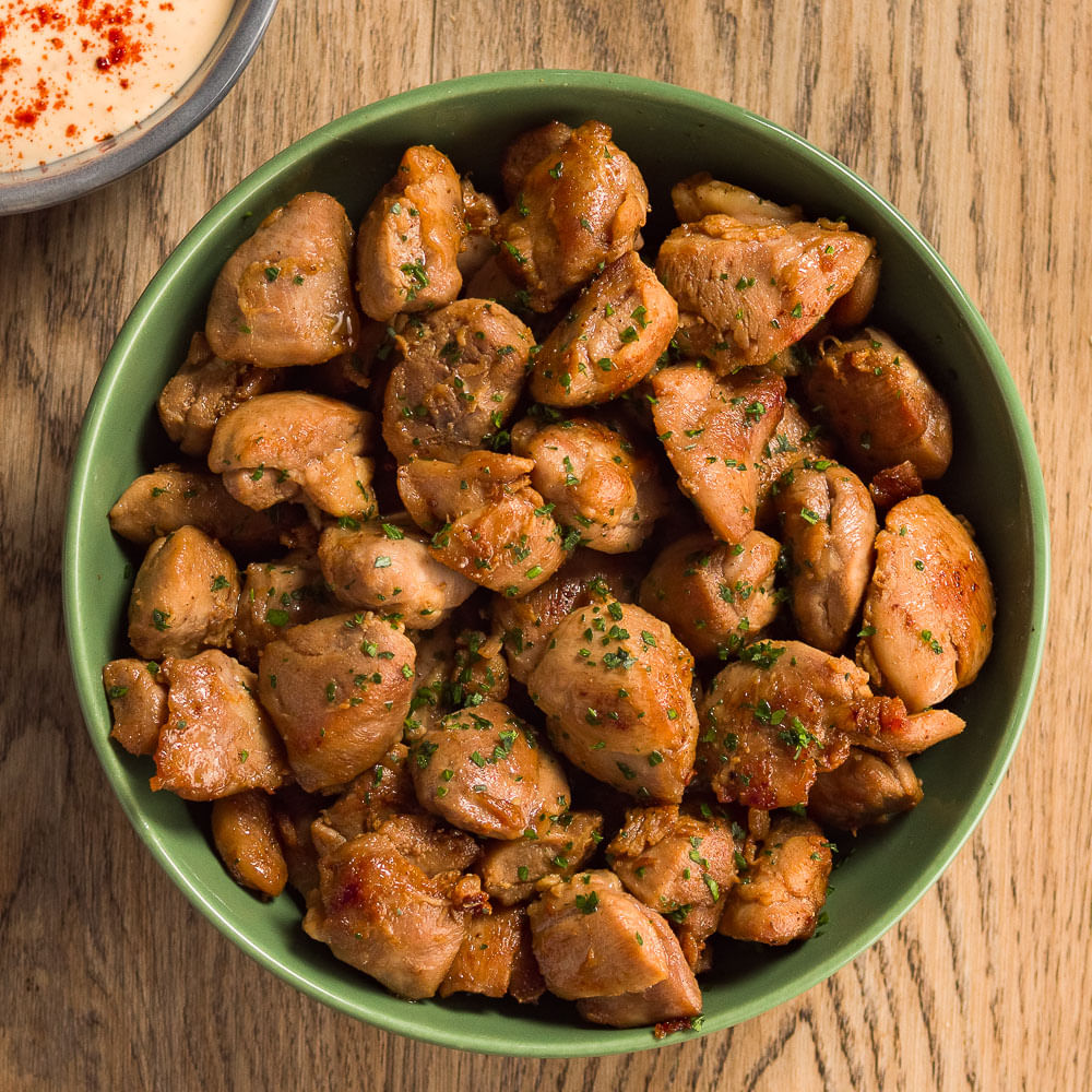 Receita de Ostrinha da Sobrecoxa Com Arroz Oriental