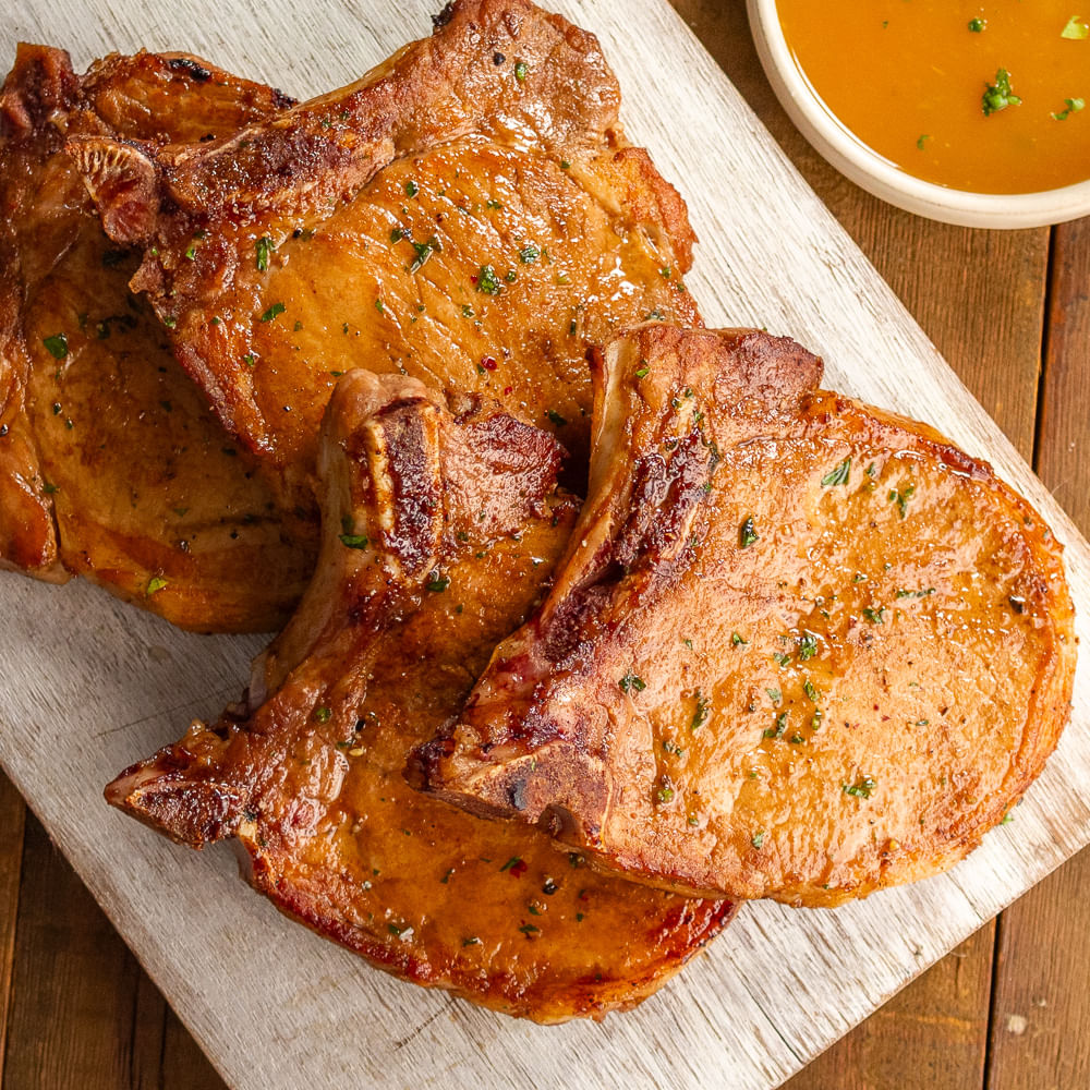 Receita de Bisteca com Molho de Laranja