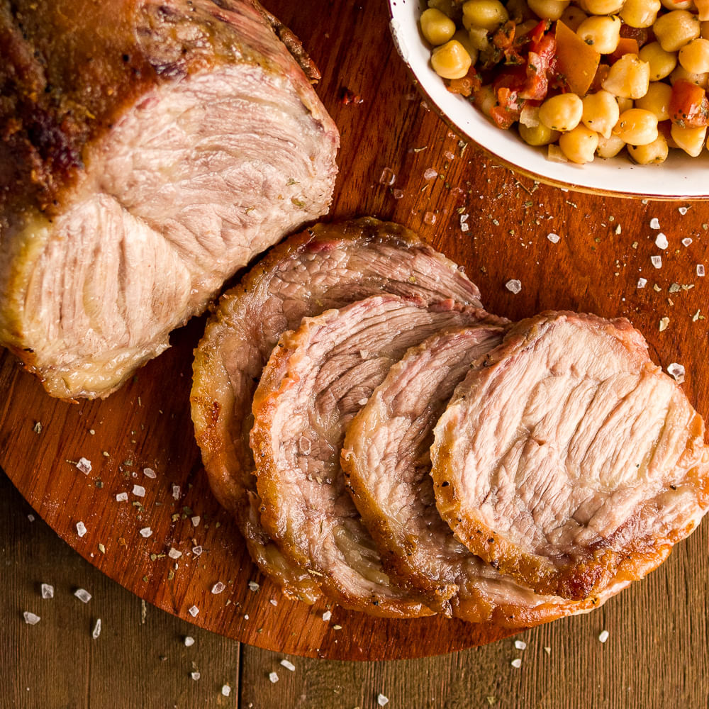 Receitas de Cupim com Salada de Grão de Bico