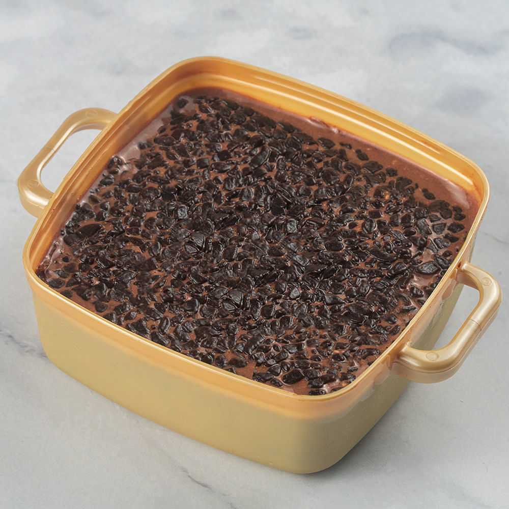 Receita de Bolo Mousse de Brigadeiro acompanhado de Chá de Limão e Mel