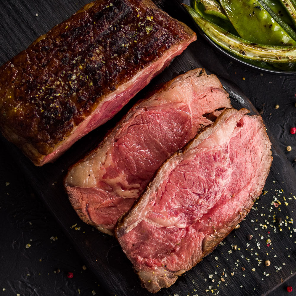 Receitas de Bife de Chorizo acompanhado de Quiabo e Vagem