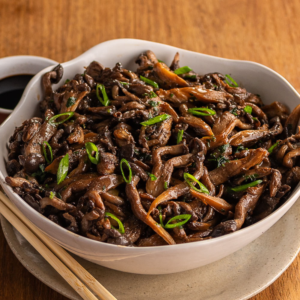 Receita de Shimeji oriental