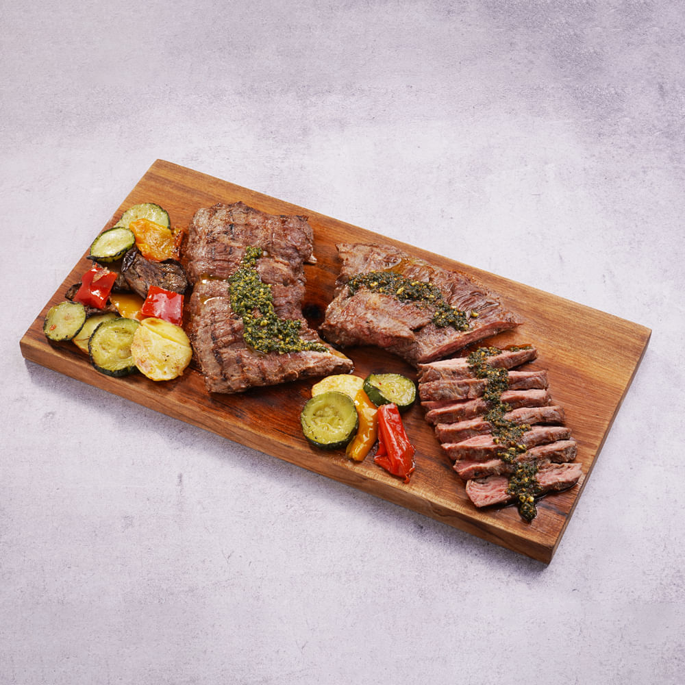 Receita de Inside Skirt com Salsa Verde