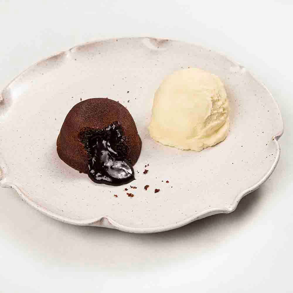 Petit Gateau Swift com Creme de Baunilha