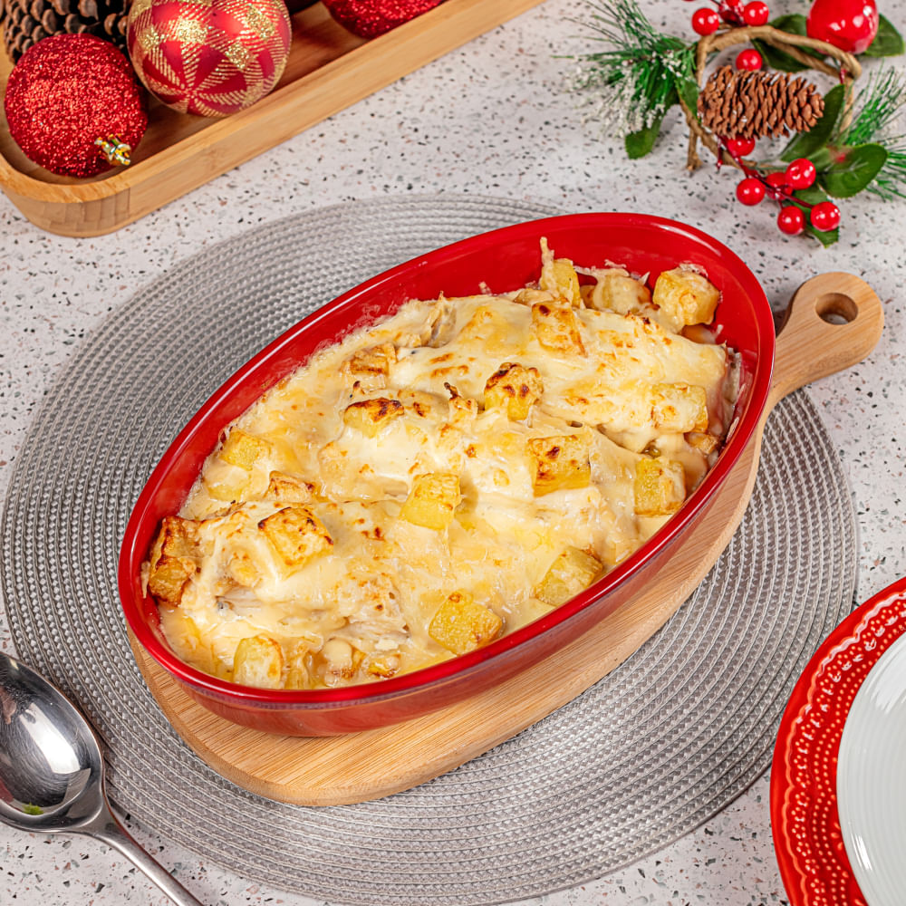 Receita de Bacalhau às Natas