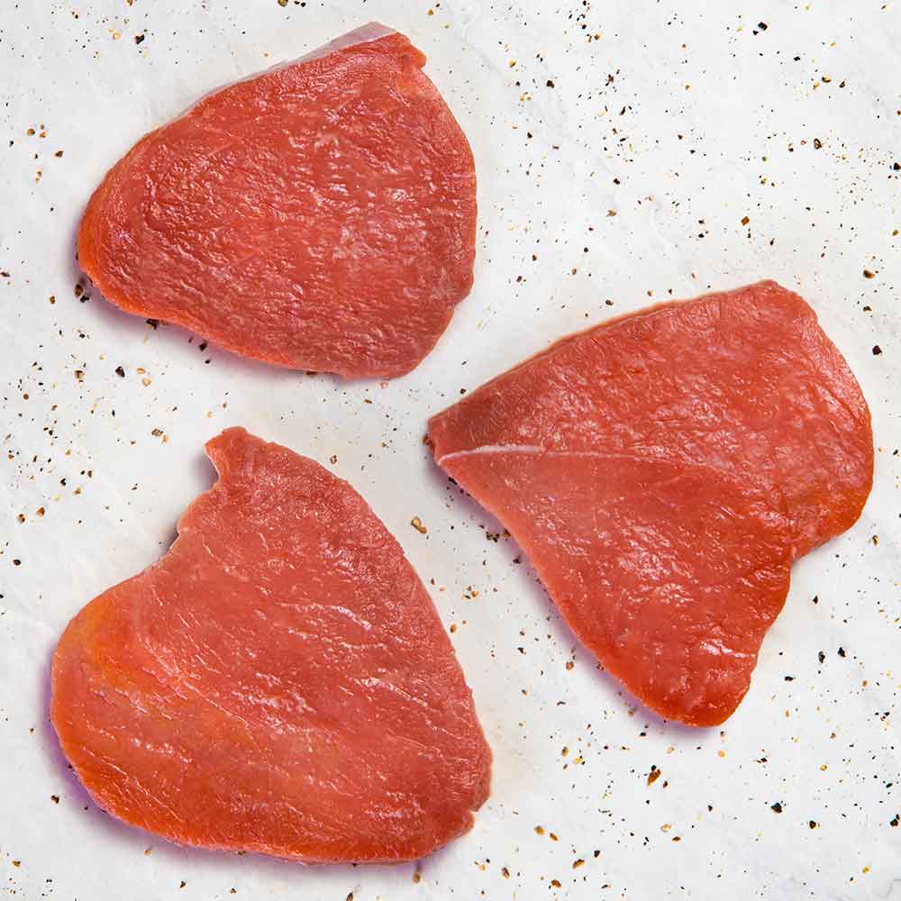 Receita de Bife de Patinho com Arroz e Feijão