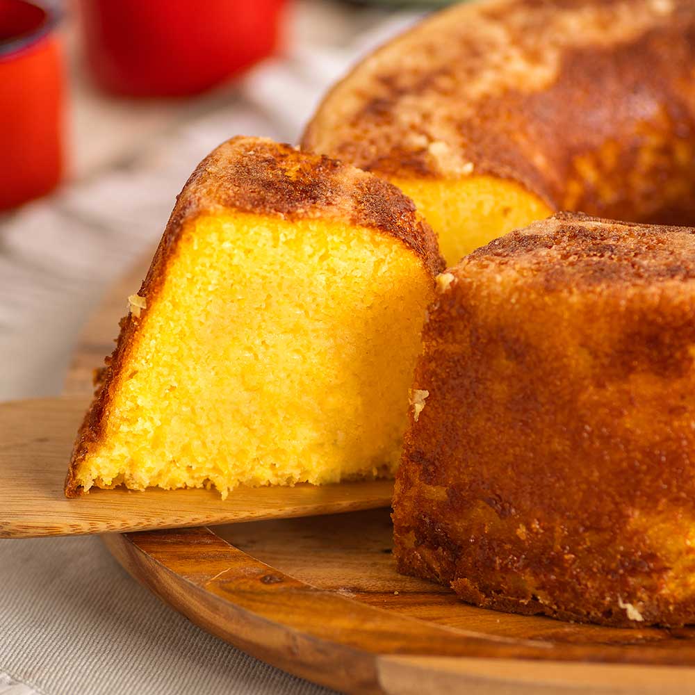 Receita de Bolo de Milho