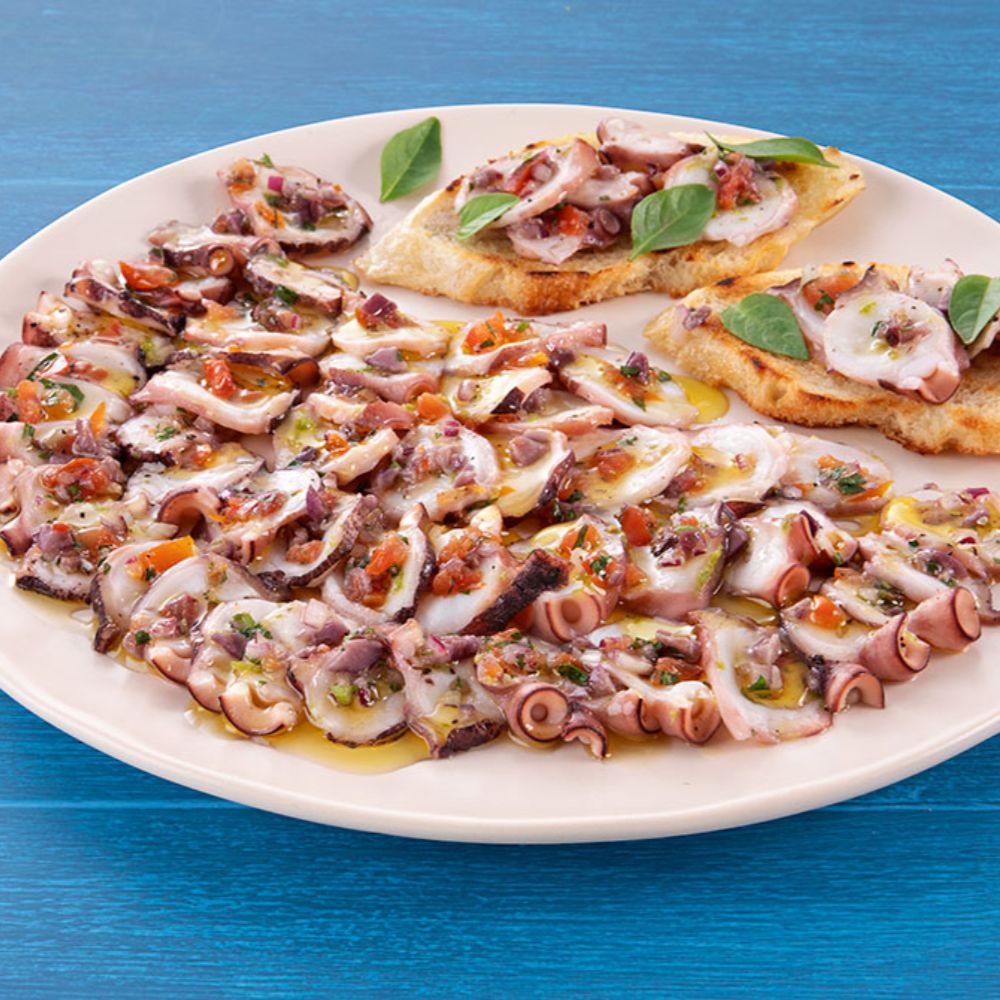 Receita de Carpaccio de Polvo