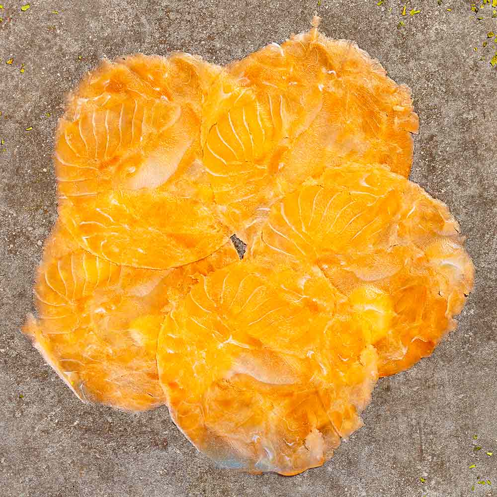 Receita de Espetinhos de Carpaccio de Salmão