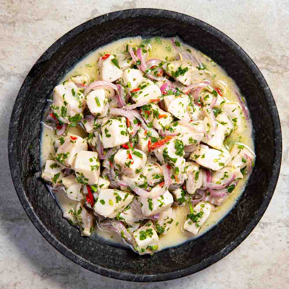 Receita de Ceviche de Tilápia