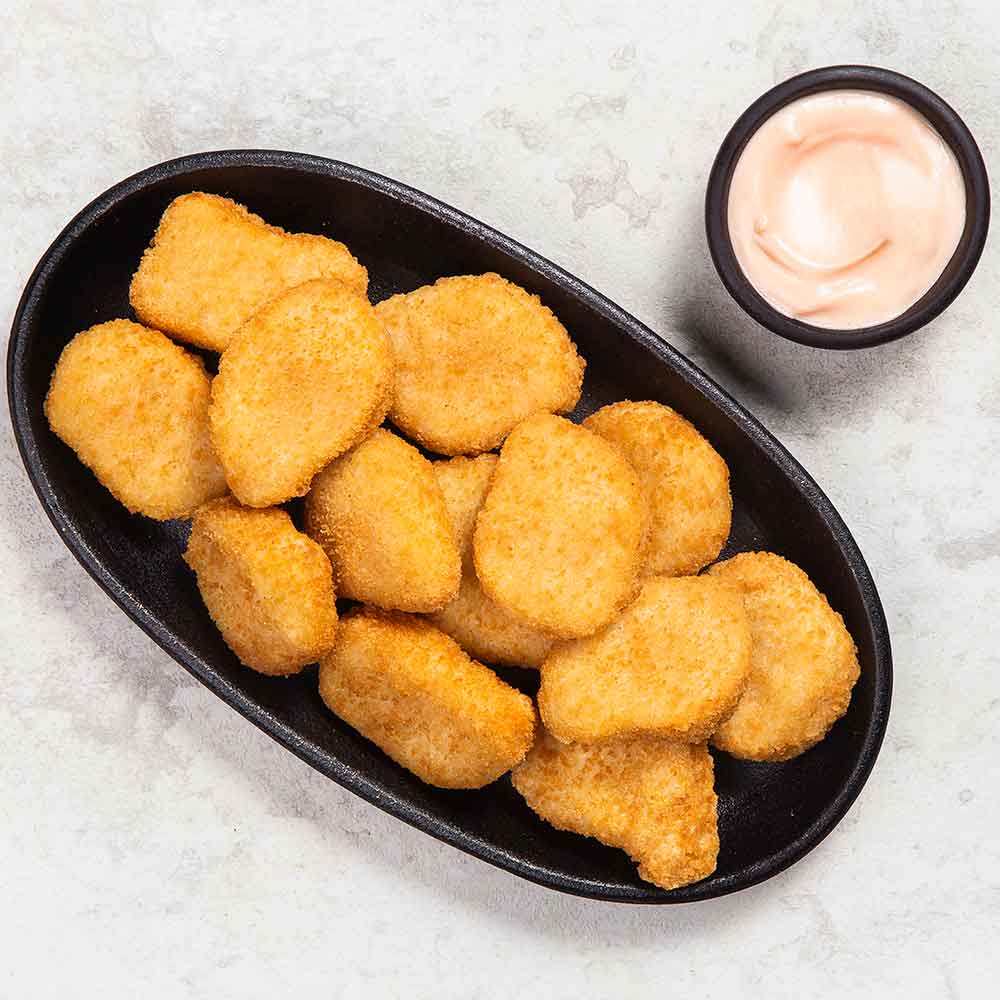 Receita de Chicken Croc Queijo com molho cocktail