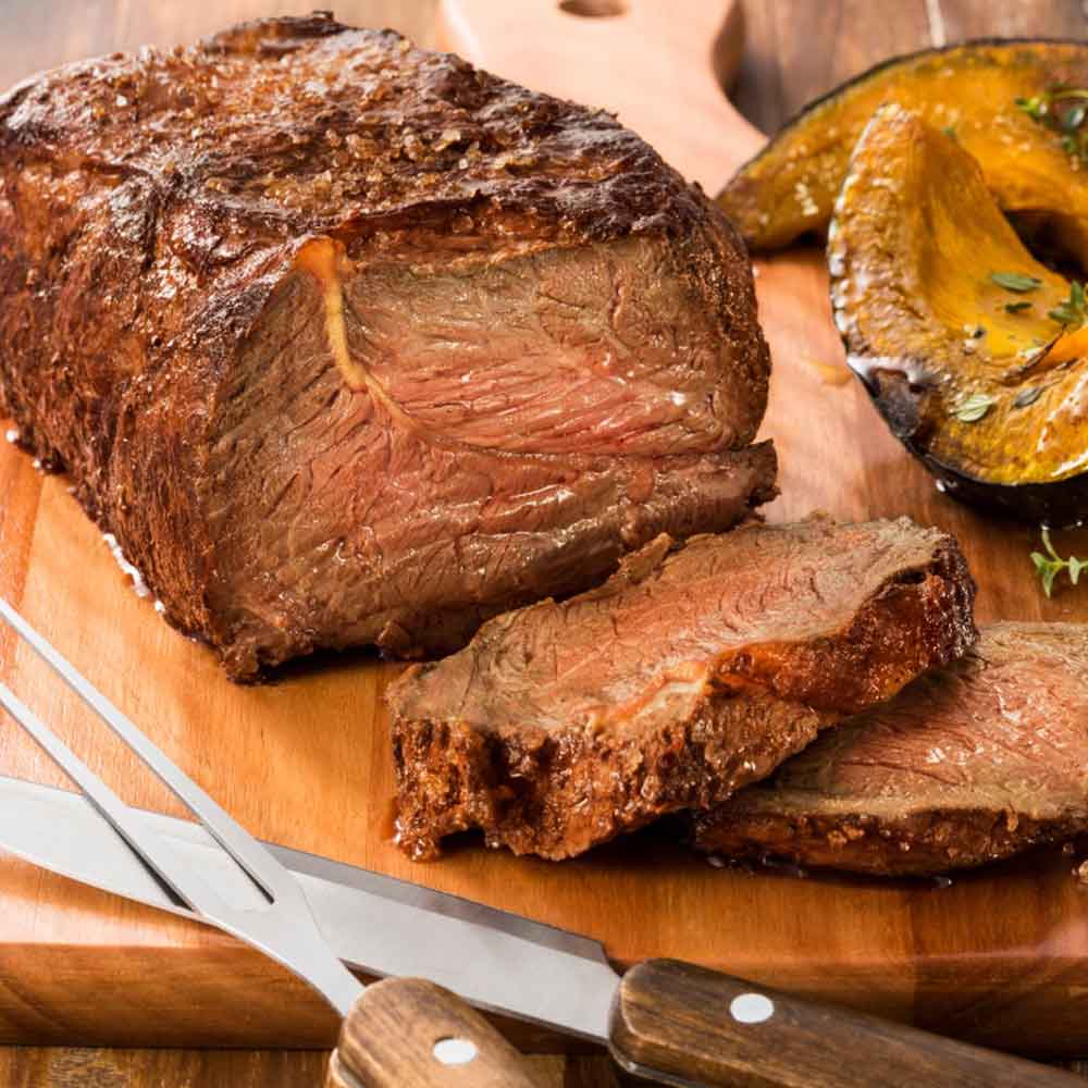 Receita de Contra Filé Assado na Brasa