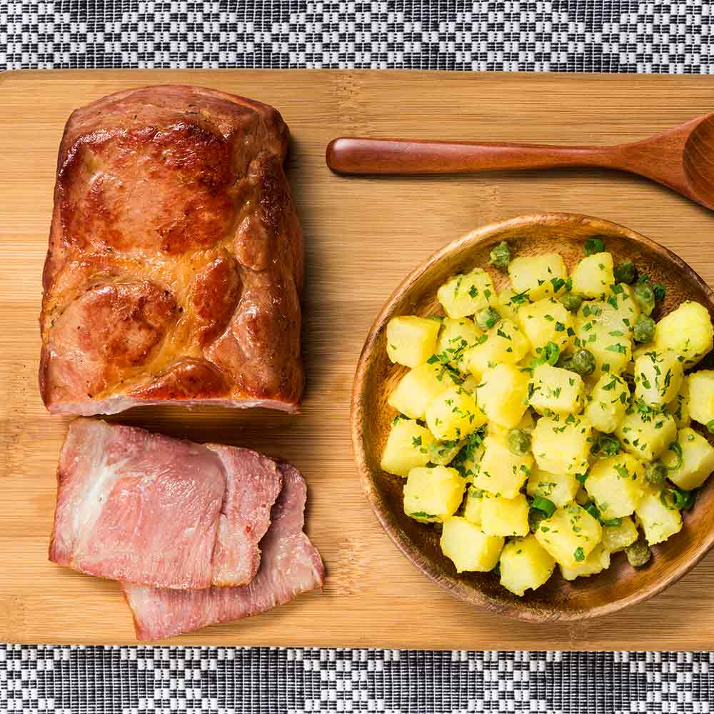 Receita de Copa Lombo com Salada a Moda Alemã