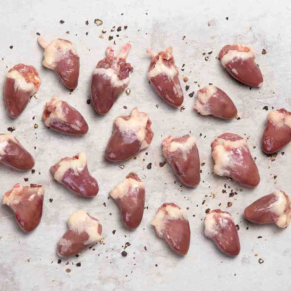 Sanduíche de Coração de Frango com Muçarela