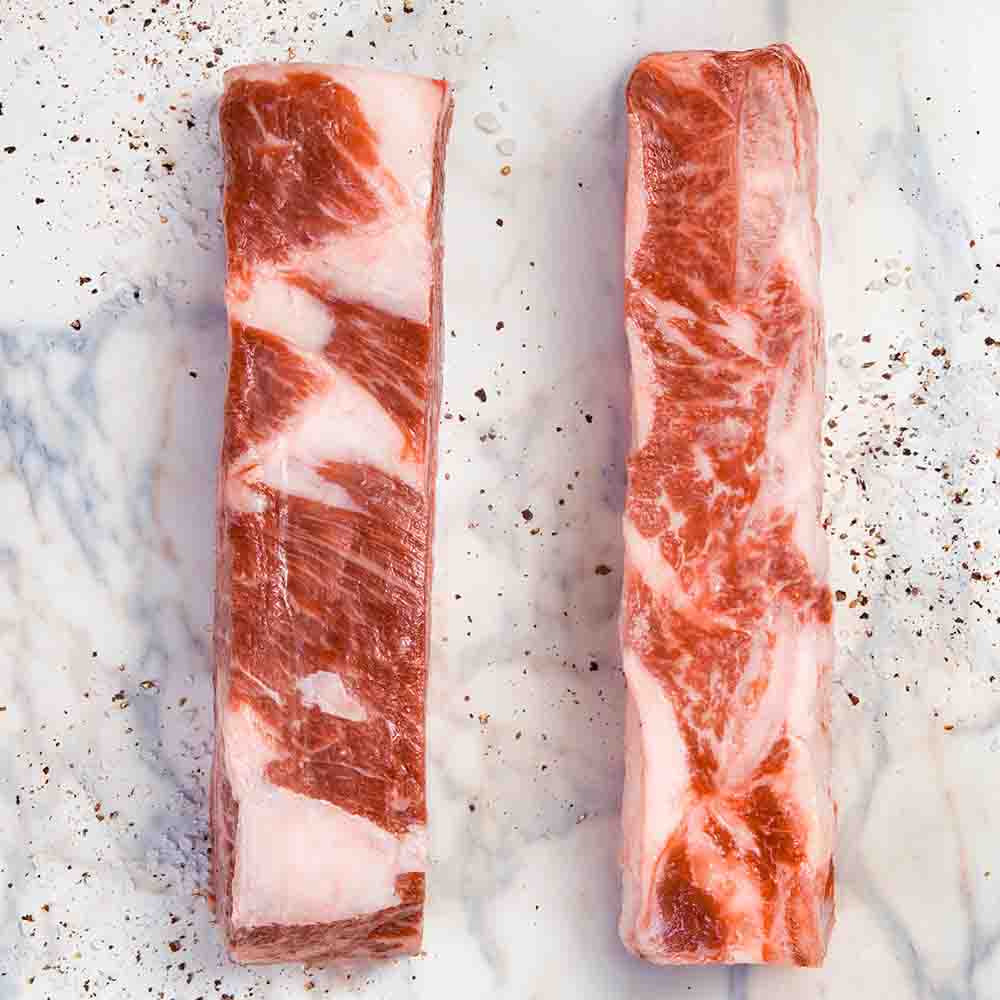 Receita de Costela quatro ripas Wagyu com ervas