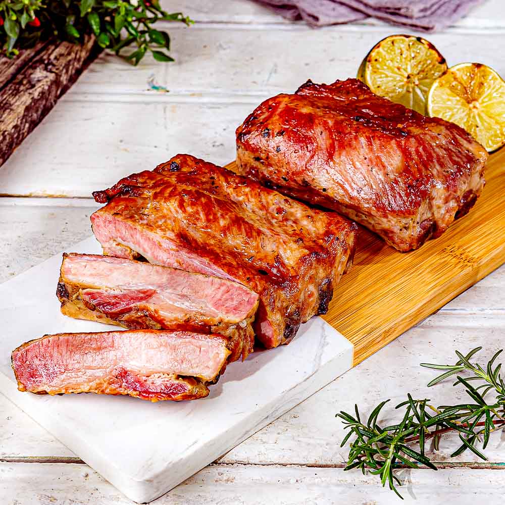 Receita de Costelinha Suína Regada na Cachaça e na Maçã