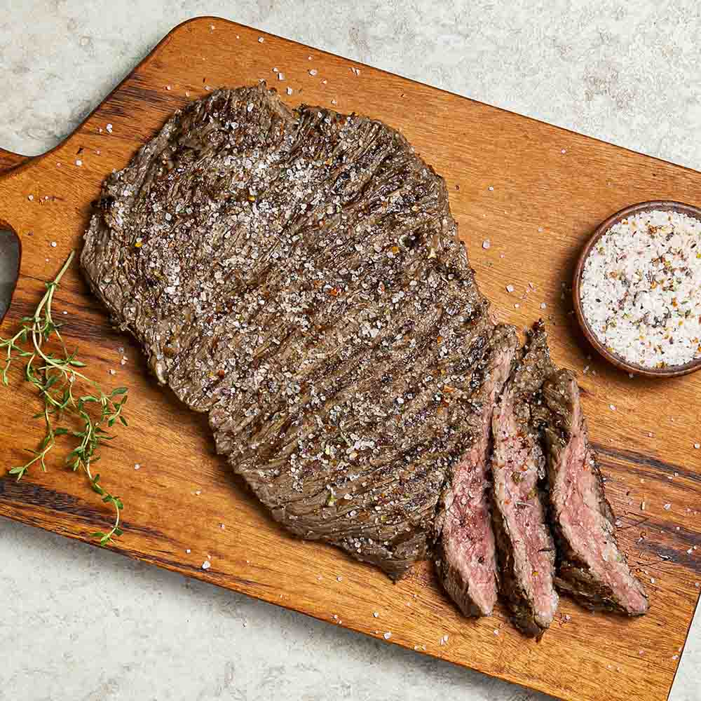Receita de Fraldinha Grelhada com Sal de Parrilla com Salsa