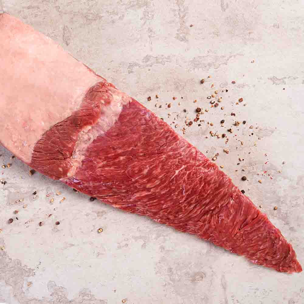 Receita de Fraldinha Wagyu com salada de pepino refrescante