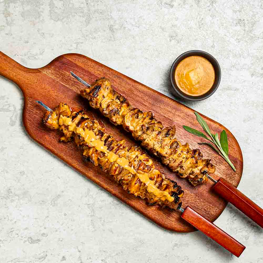 Receita de Frango Picante no Espeto