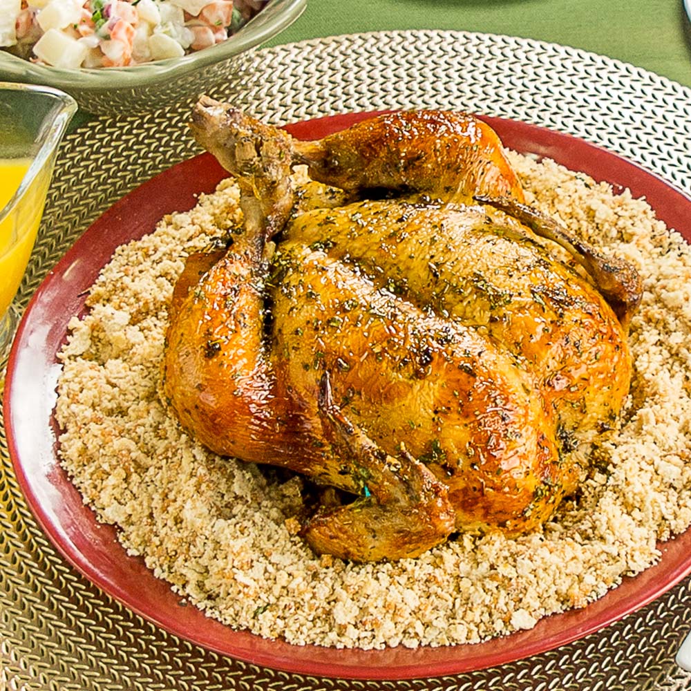 Receita de Frango com Molho de Laranja