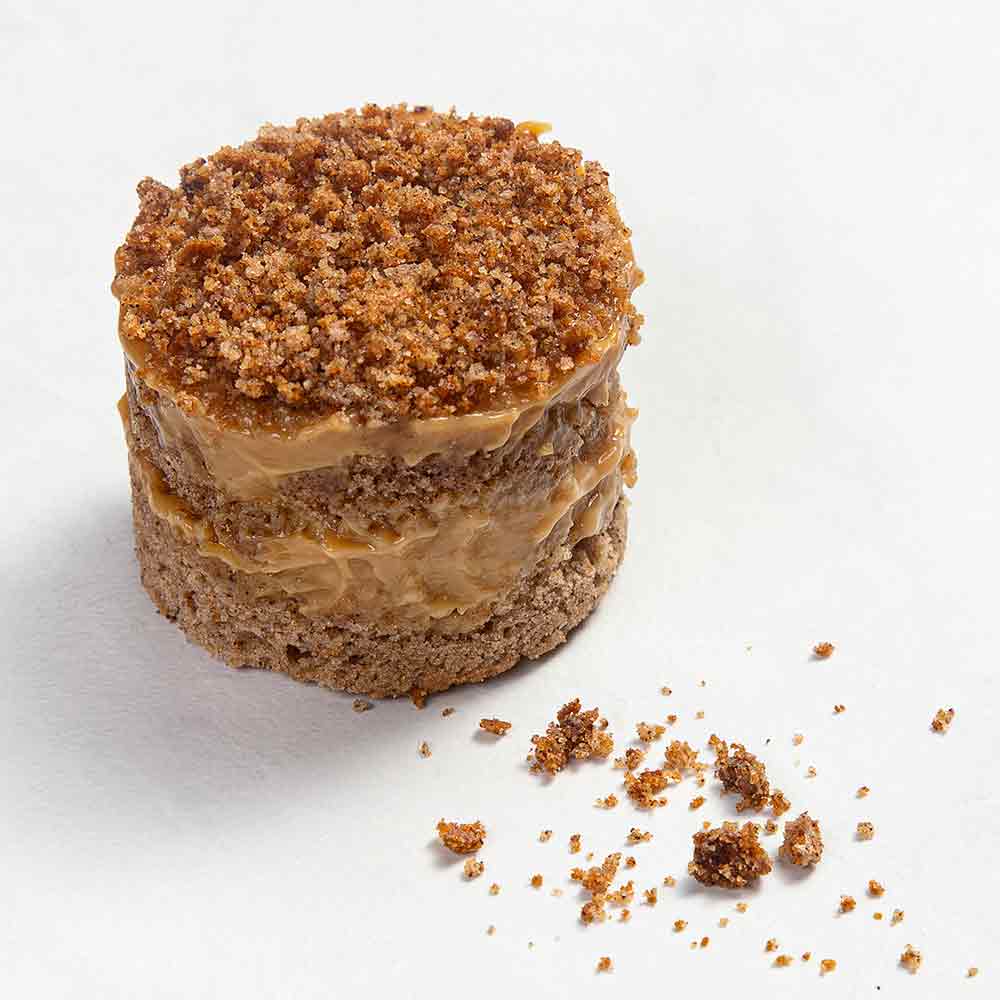 Receita de Mini Torta de Churros com Doce de Leite