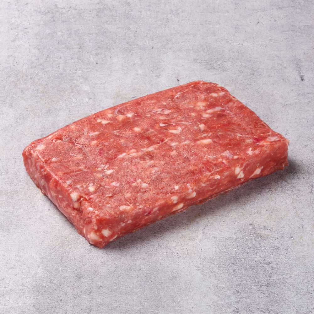 Steak de Linguíça Recheada e Bruschettas de Tomate