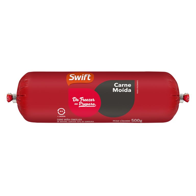 Wrap Carne Desfiada com Queijo Swift 130g - Swift