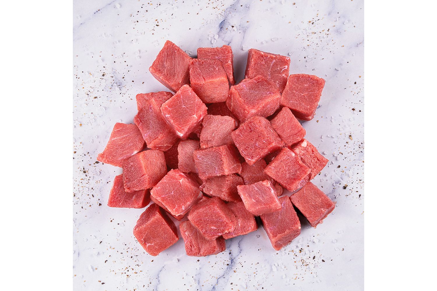 Receita de Cubos de coxão mole ao molho com cenoura e brócolis