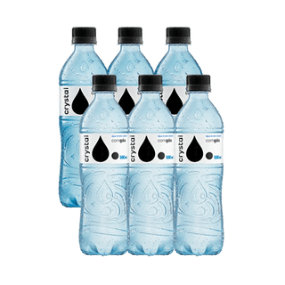 Pack 6 Águas com Gás Crystal 500ml
