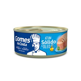 Atum Sólido em Óleo Gomes da Costa 170g