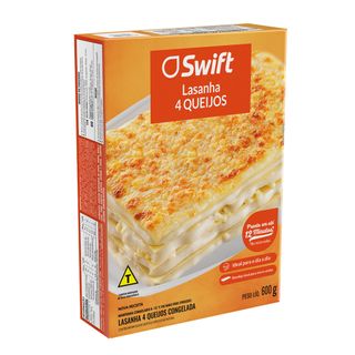 Lasanha de 4 Queijos Swift 600g