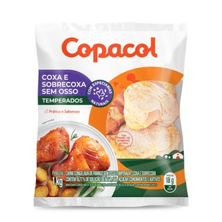 Coxa e Sobrecoxa sem Osso Temperada Copacol 1kg