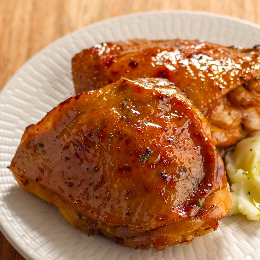 Sobrecoxa Temperada Já Pro Forno Swift 800g